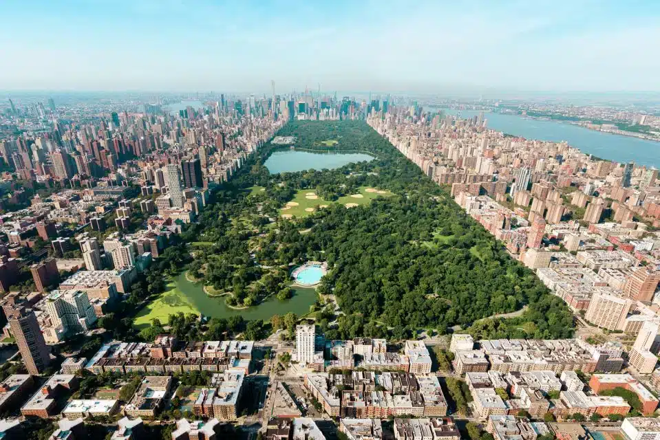 tour en hélicoptère au-dessus de Manhattan