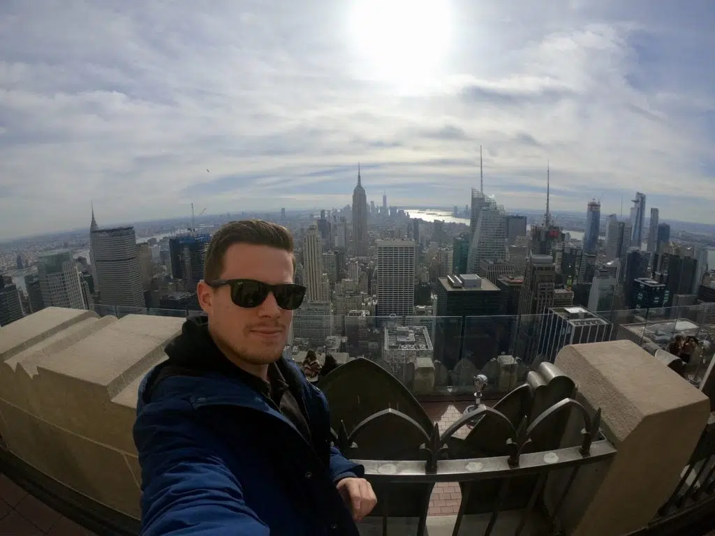 vue depuis le Top of The Rock
