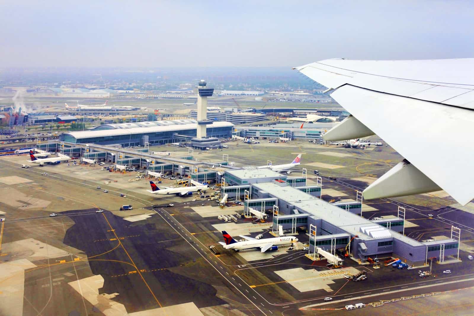 L’aéroport JFK à New York