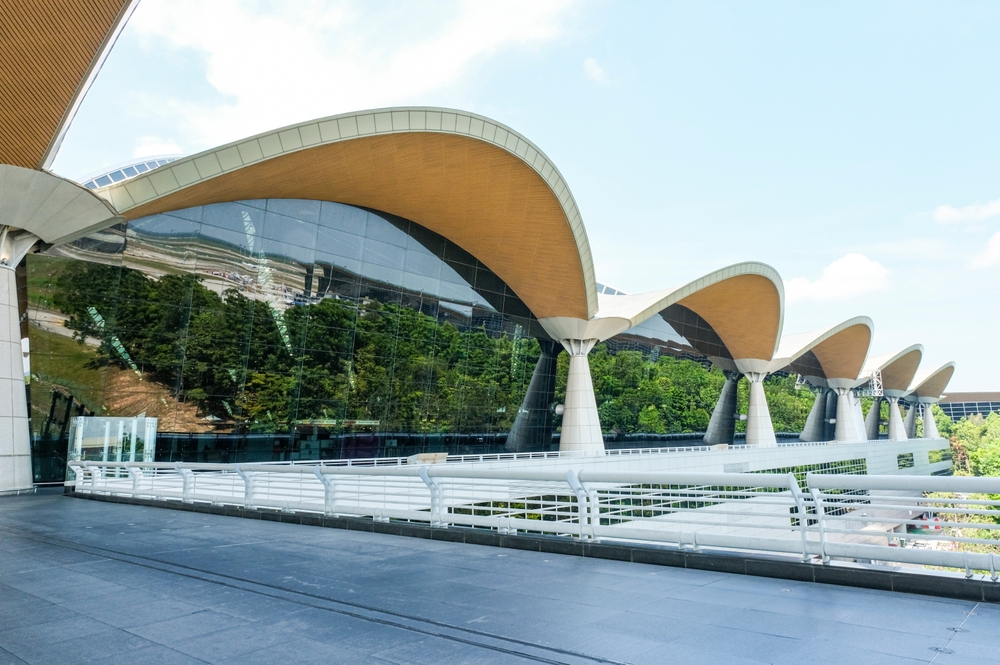 Le terminal 1 de l’aéroport de Kuala Lumpur (KLIA)
