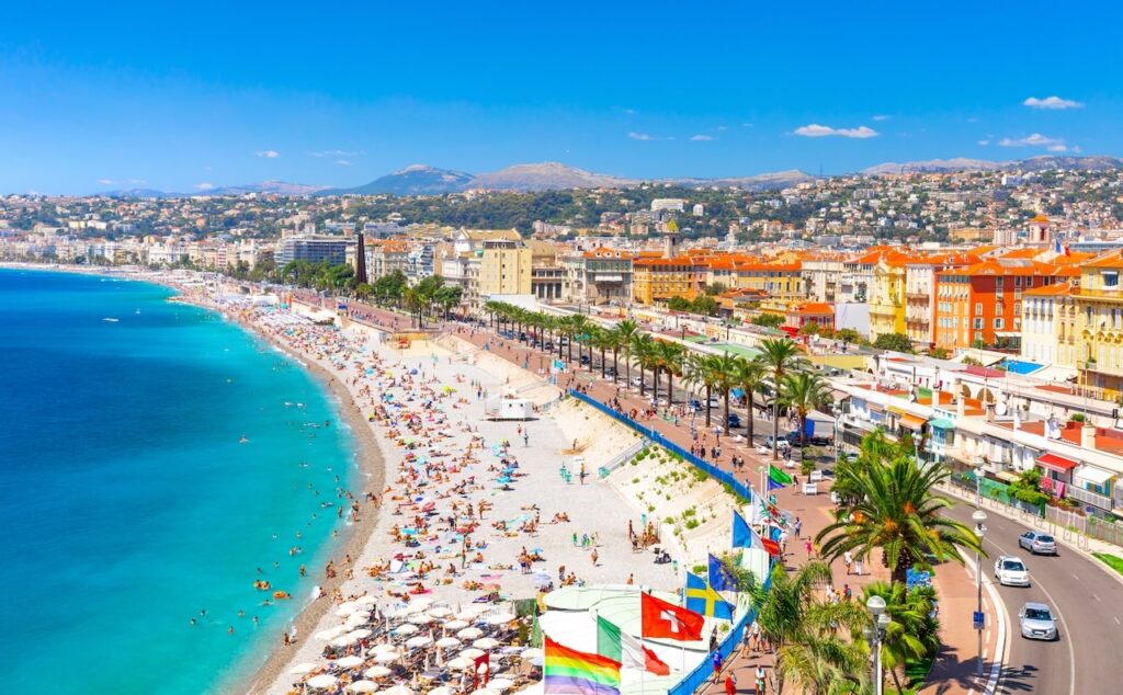 La Promenade des Anglais à Nice