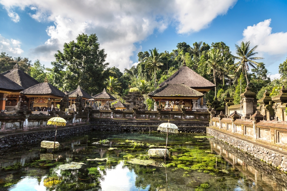 Que faire à Bali ? Les 17 meilleurs sites et activités 23 Bassin d’eau de source sacrée au temple Tirta Empul à Bali
