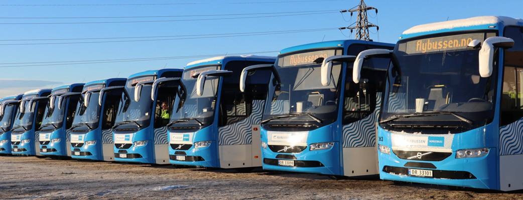 De l’aéroport d’Oslo au centre-ville - guide des transports 14 Le bus de l’aéroport à Oslo