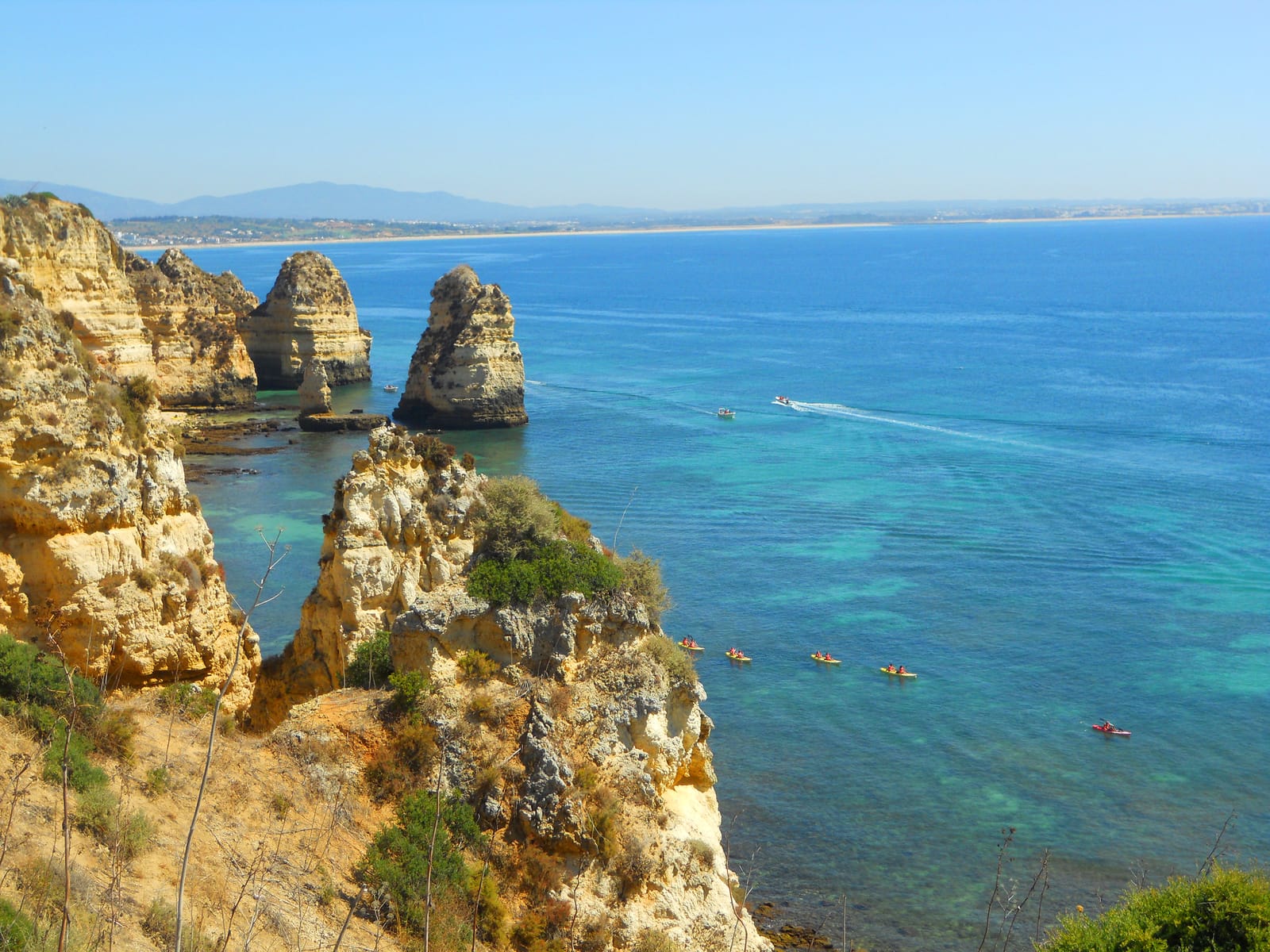 De l’aéroport de Faro à Albufeira, Lagos et au reste de l’Algarve - guide des transports 14 La côte de l’Algarve au Portugal