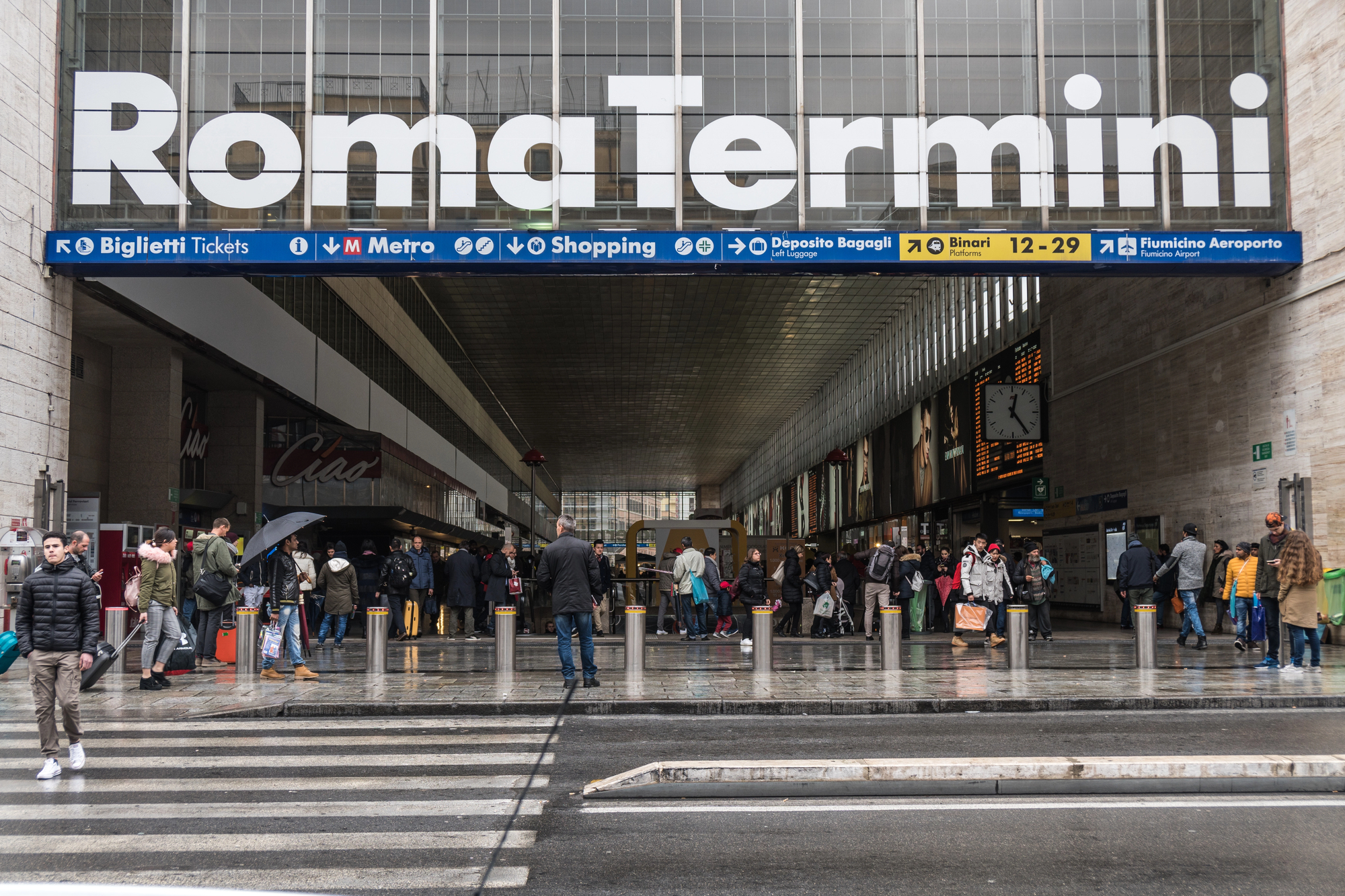 De l’aéroport de Ciampino au centre de Rome - guide des transports 8 Roma Termini, la gare centrale de Rome