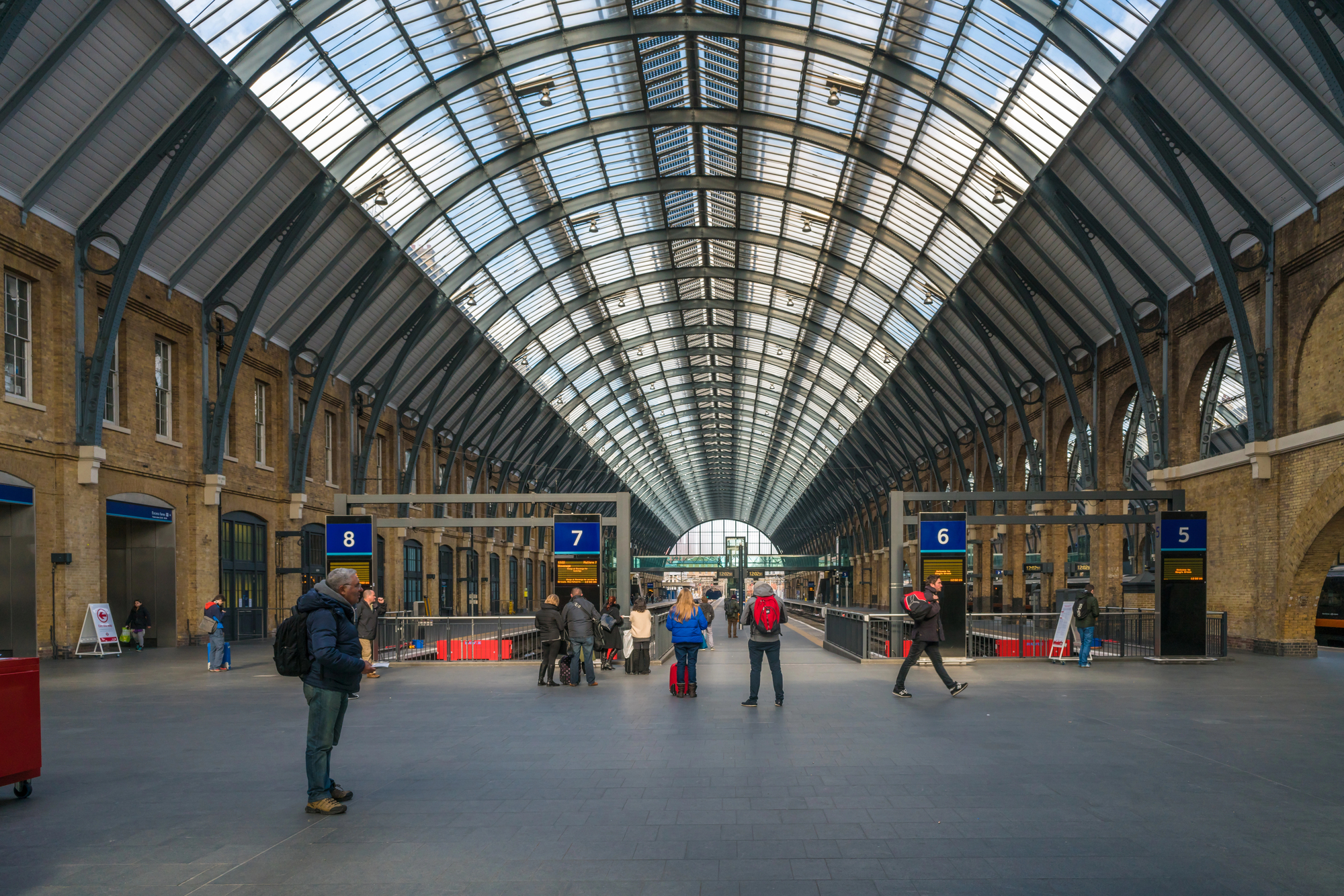 De Luton à Londres - guide des transports 6 La gare St Pancras International à Londres
