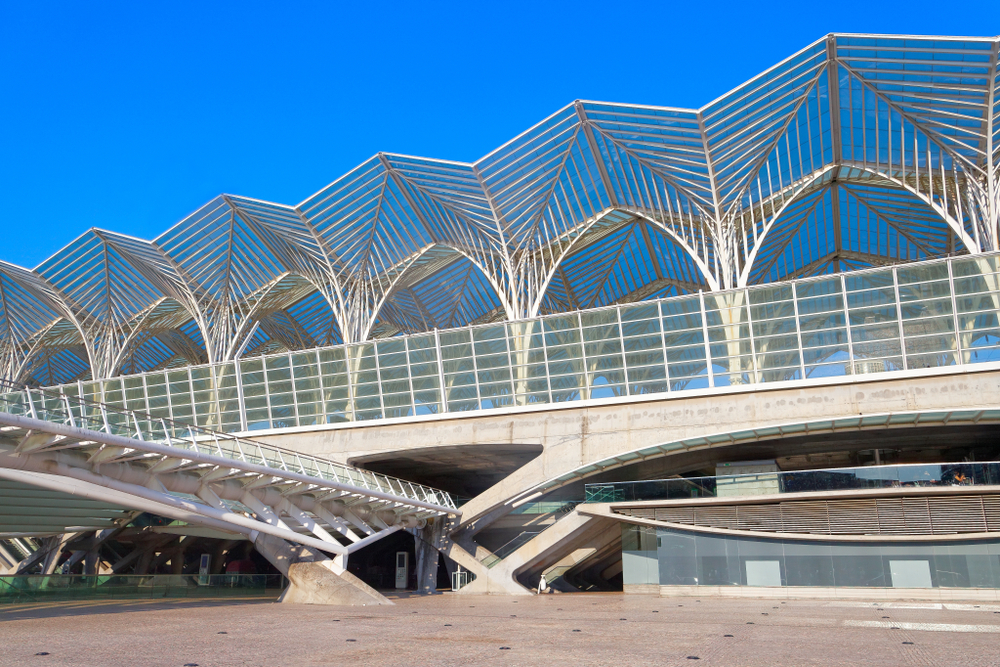 La gare do Oriente à Lisbonne