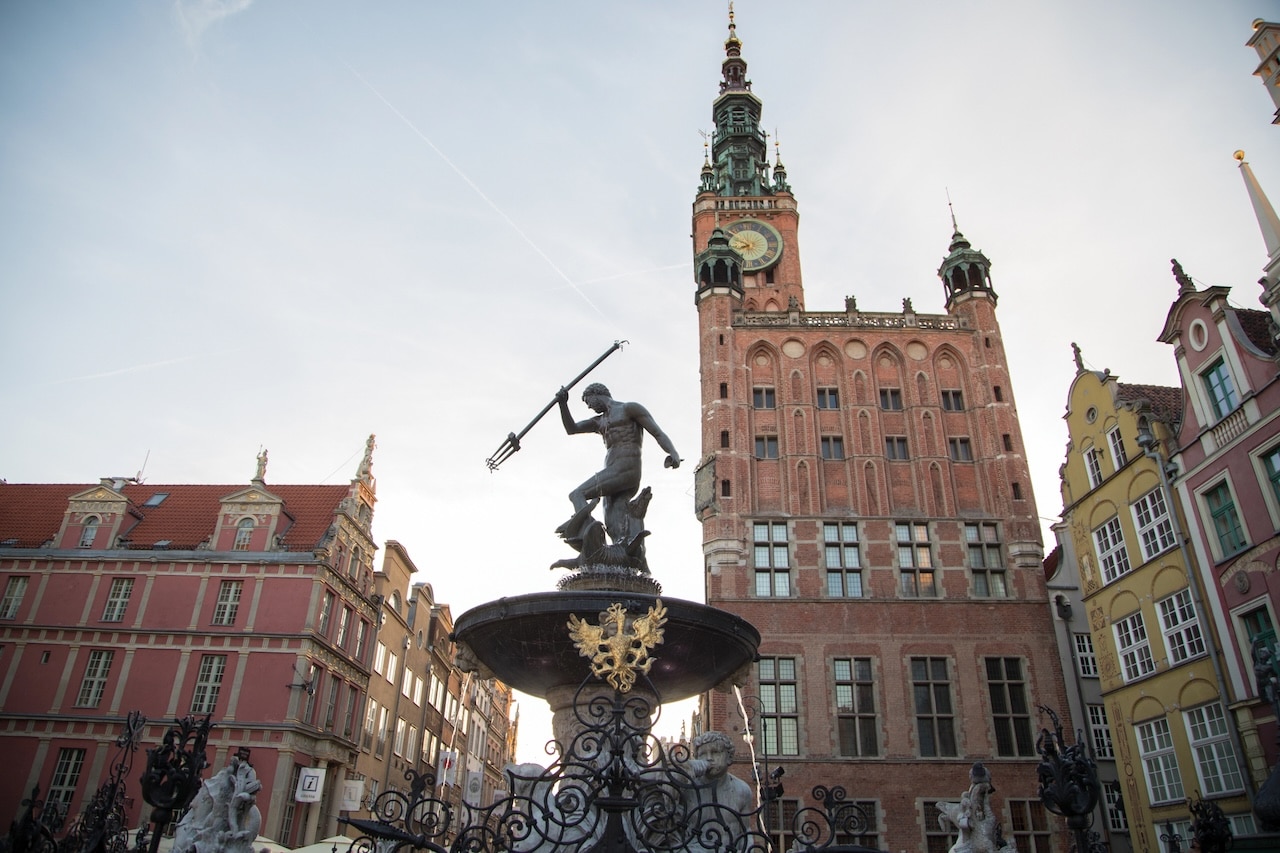 De l’aéroport de Gdansk au centre - guide des transports 10 L’hôtel de ville de Gdansk