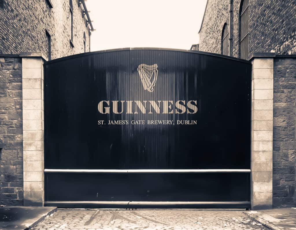La brasserie Guinness à Dublin