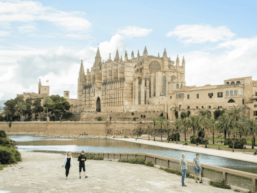 La cathédrale La Seu à Palma de Majorque