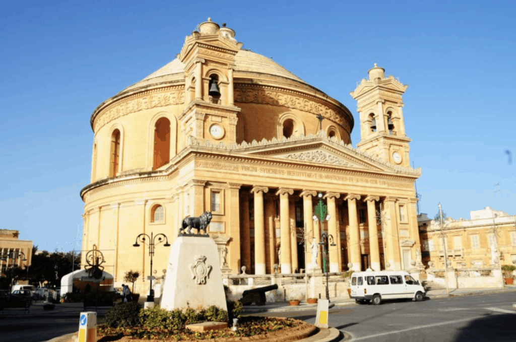 La rotonde de Mosta à Malte