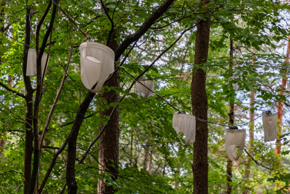 La sculpture Nordic Hiplights de Pipilotti Rist dans Ekebergparken à Oslo