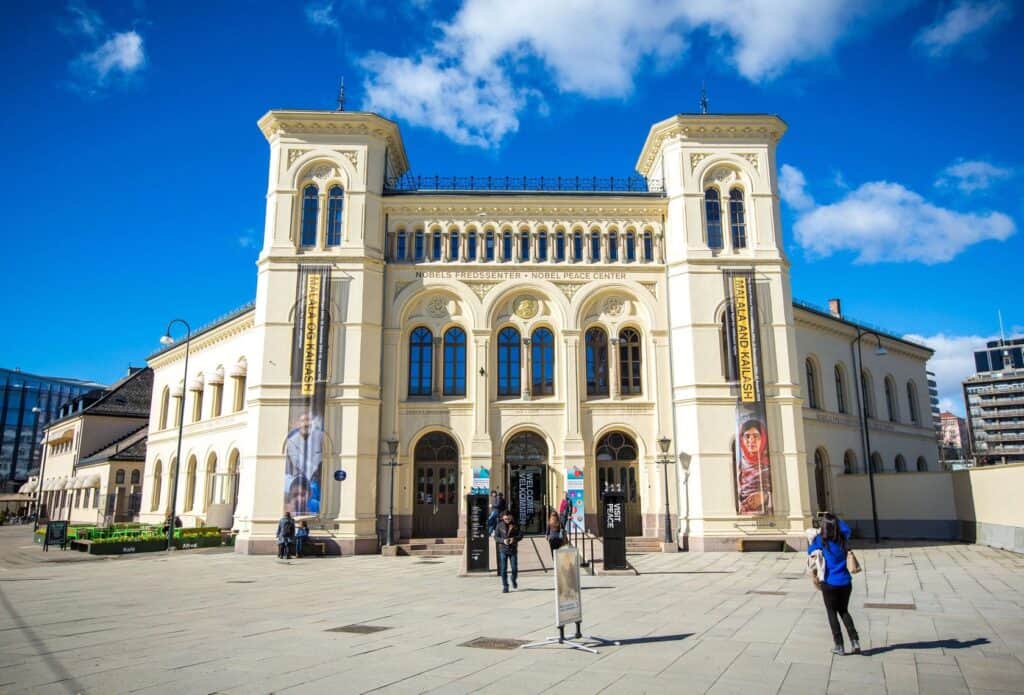 Le Centre Nobel de la paix à Oslo
