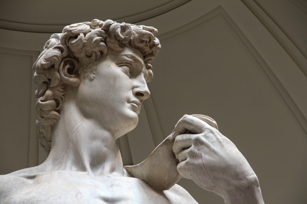 Le David de Michel-Ange à la galerie de l’Académie à Florence