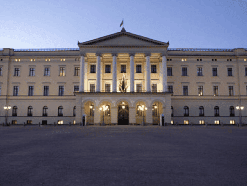 Le Palais royal d’Oslo