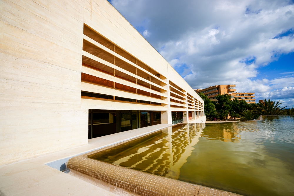 Le bâtiment de Moneo à la Fundació Pilar i Joan Miró à Palma