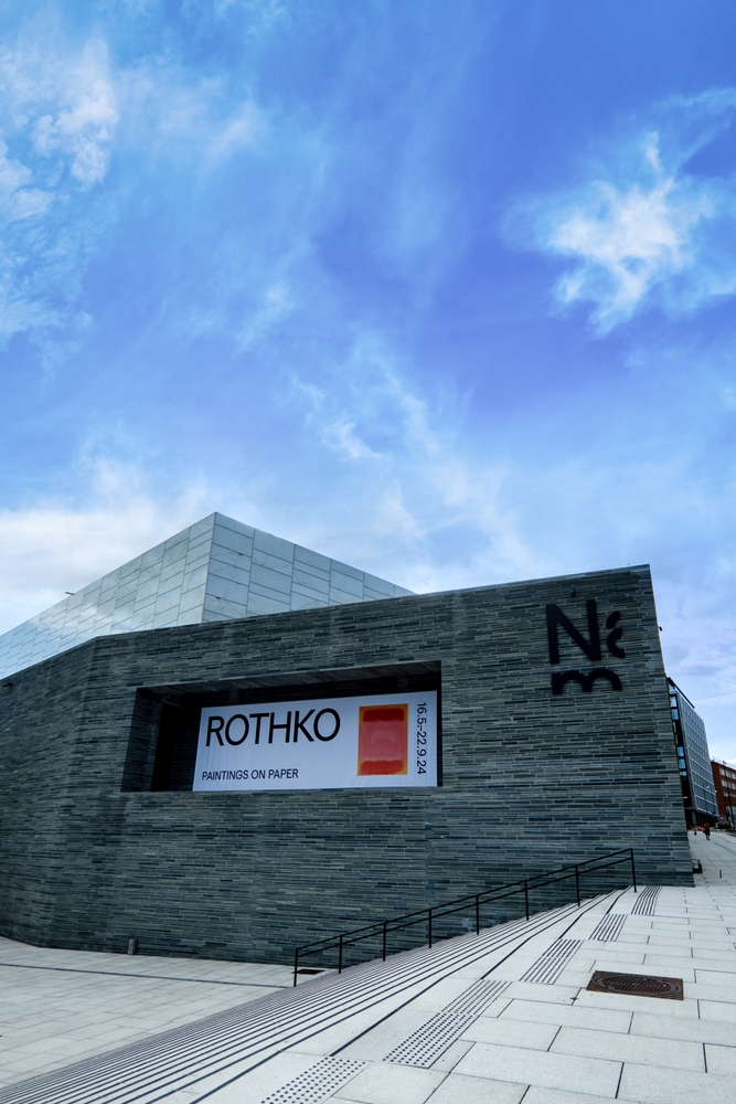 Le nouveau bâtiment du Musée national à Oslo