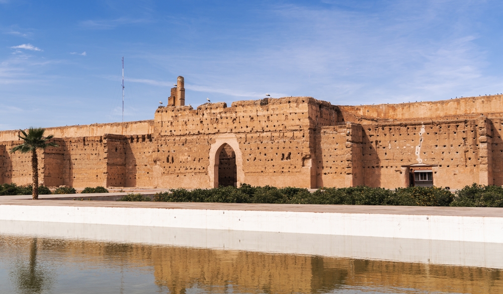 Le palais El Badi dans la Kasbah de Marrakech