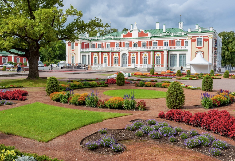 Le palais de Kadriorg et ses jardins à Tallinn