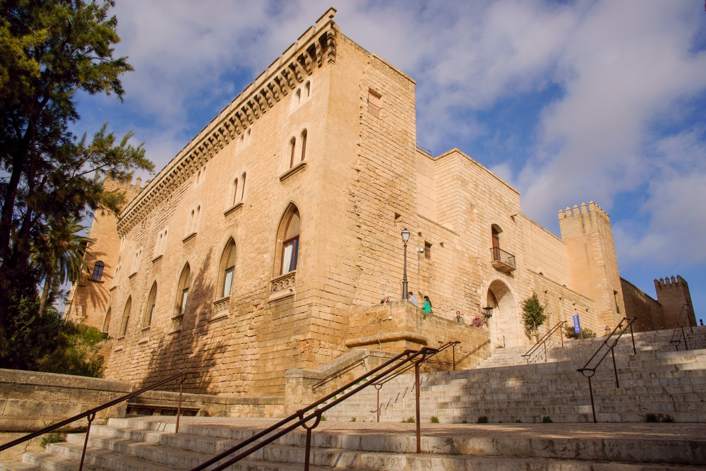 Le palais royal de l’Almudaina à Palma de Majorque