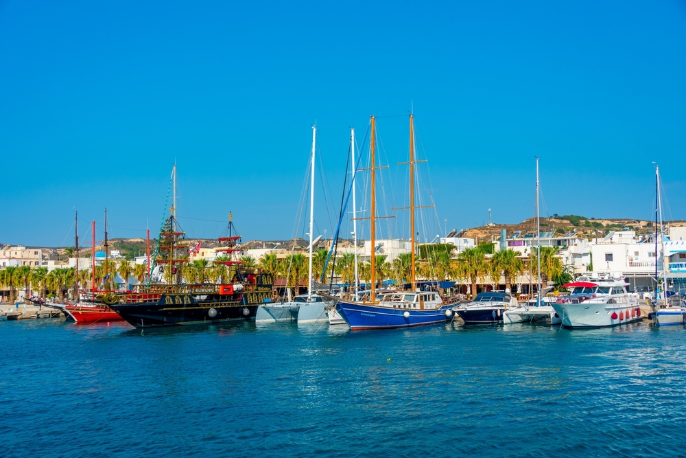 Le port de Kardamena à Kos