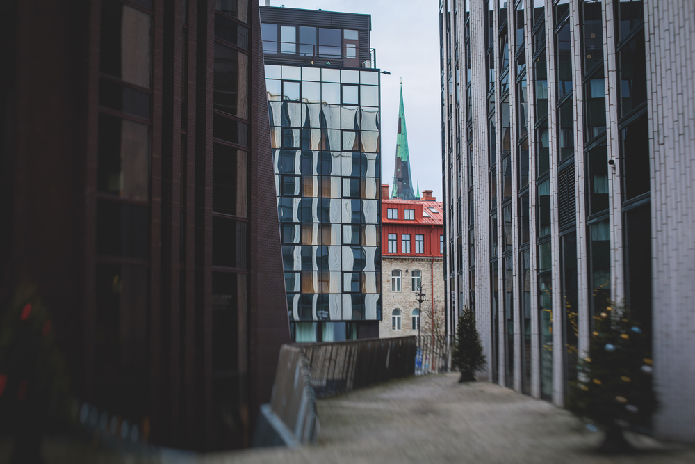 Le quartier Rotermann dans le centre de Tallinn