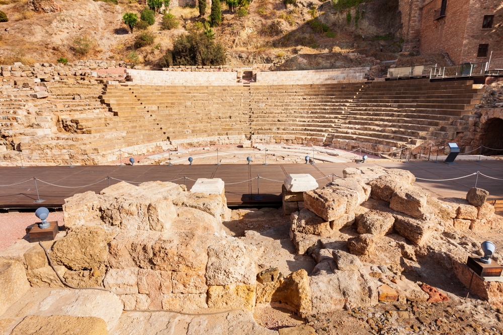 Le théâtre romain de Malaga au pied de l’Alcazaba