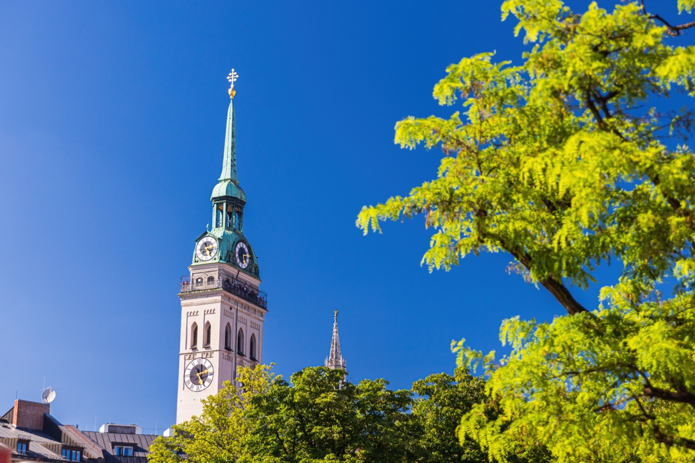 L’église Saint-Pierre, Alter Peter, à Munich