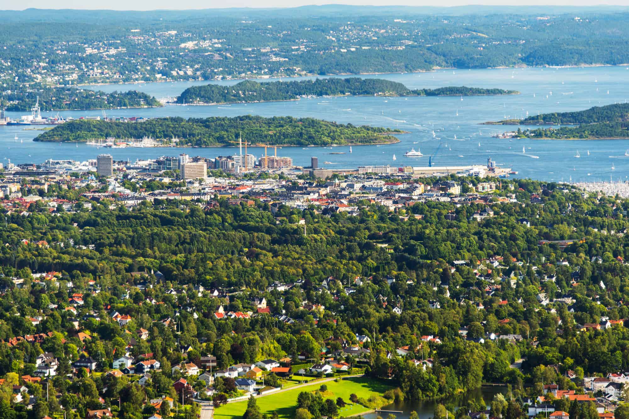 Vue sur Oslo