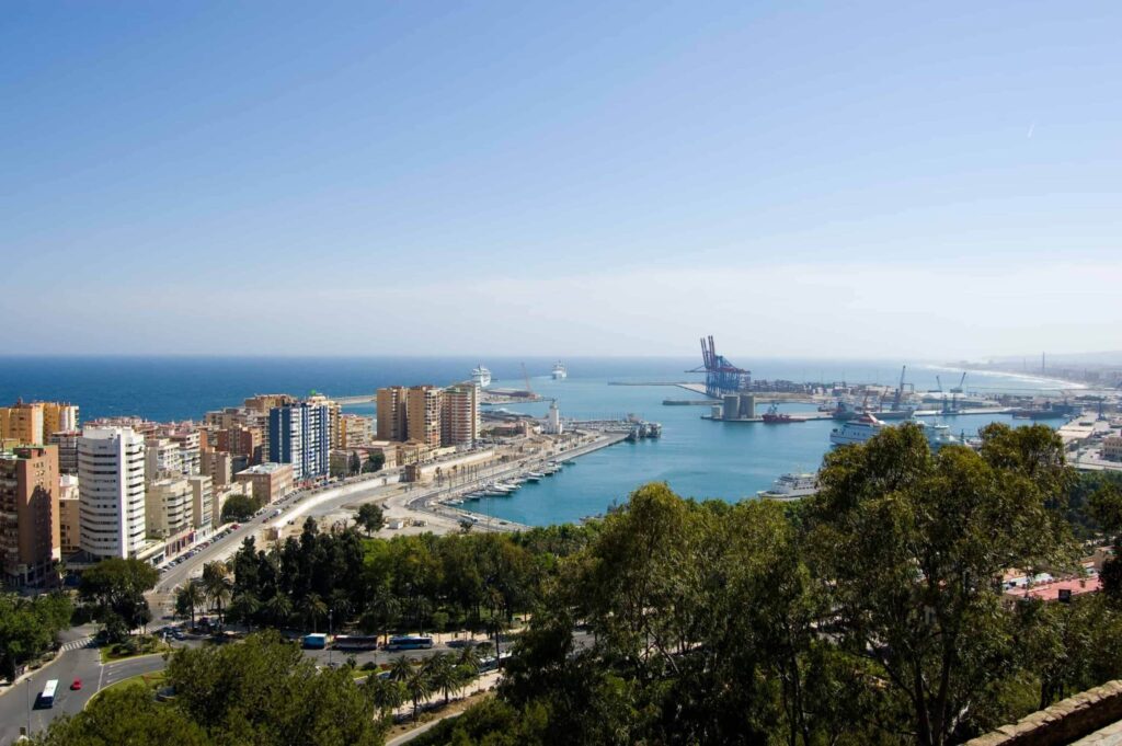 Le port de Malaga