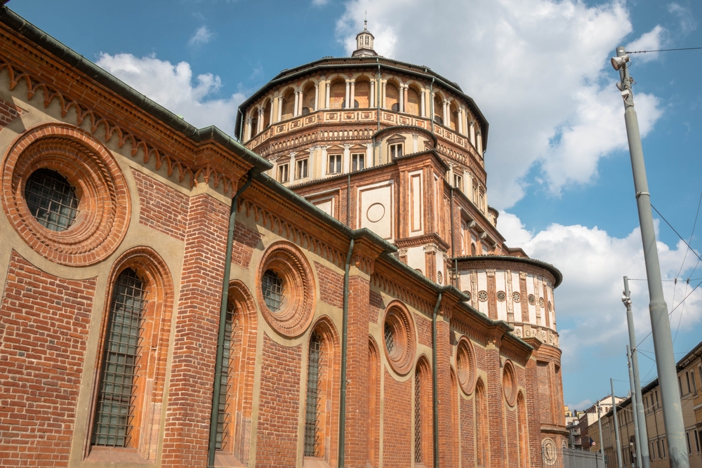 Santa Maria delle Grazie à Milan, où se trouve La Cène