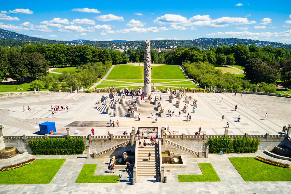 Sculptures du parc Vigeland à Oslo