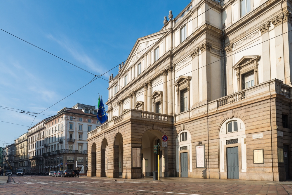 Teatro alla Scala sur la Piazza della Scala à Milan