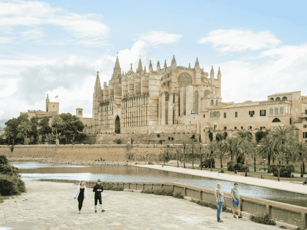 La cathédrale de Palma (La Seu) à Majorque