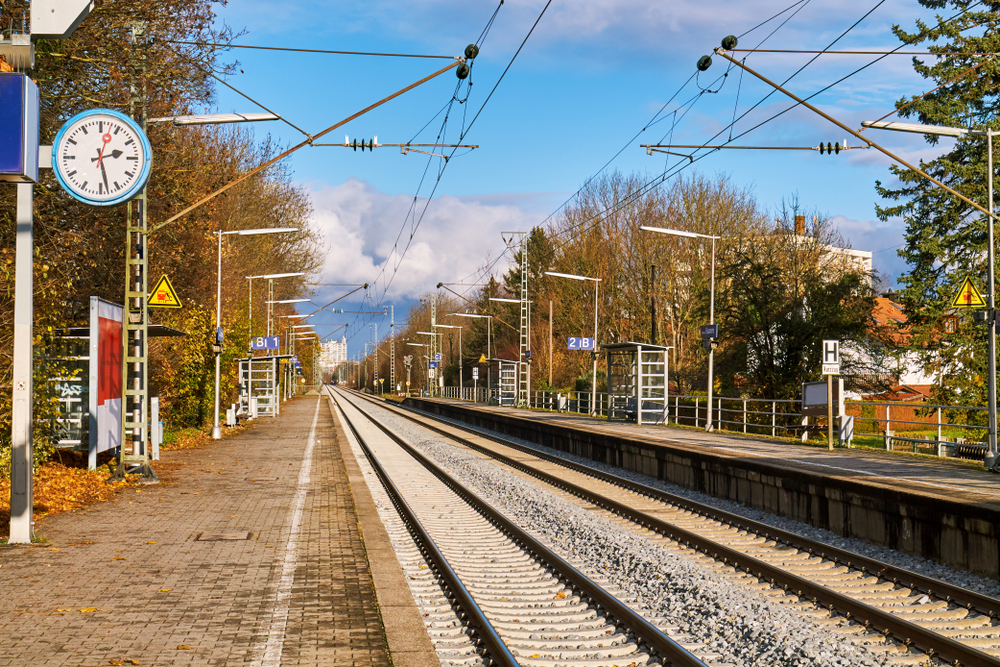 Voies du S-Bahn à Munich
