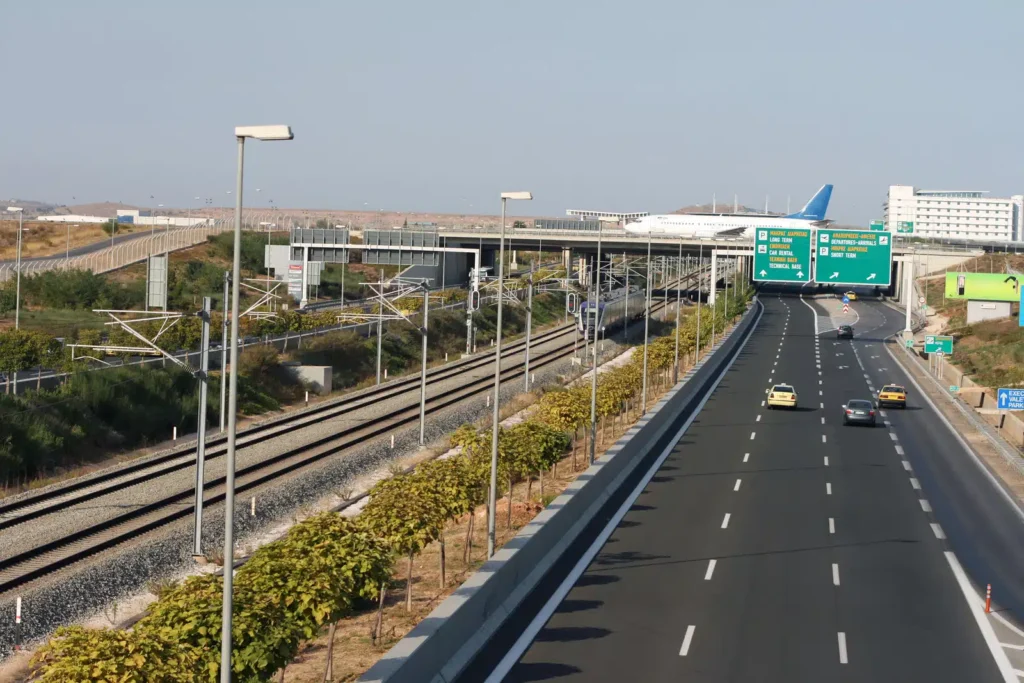 Aéroport d’Athènes au centre-ville
