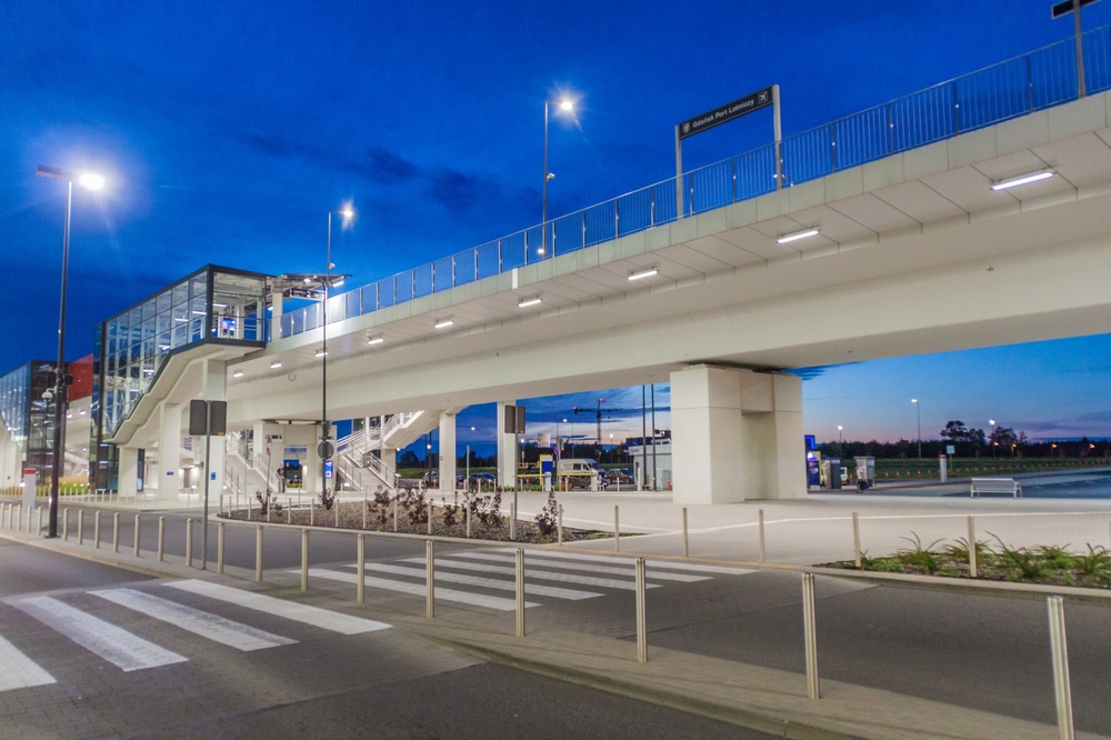 La gare ferroviaire de l’aéroport Gdańsk Lech Wałęsa