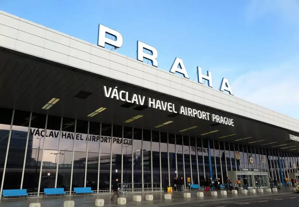Aéroport de Prague au centre-ville