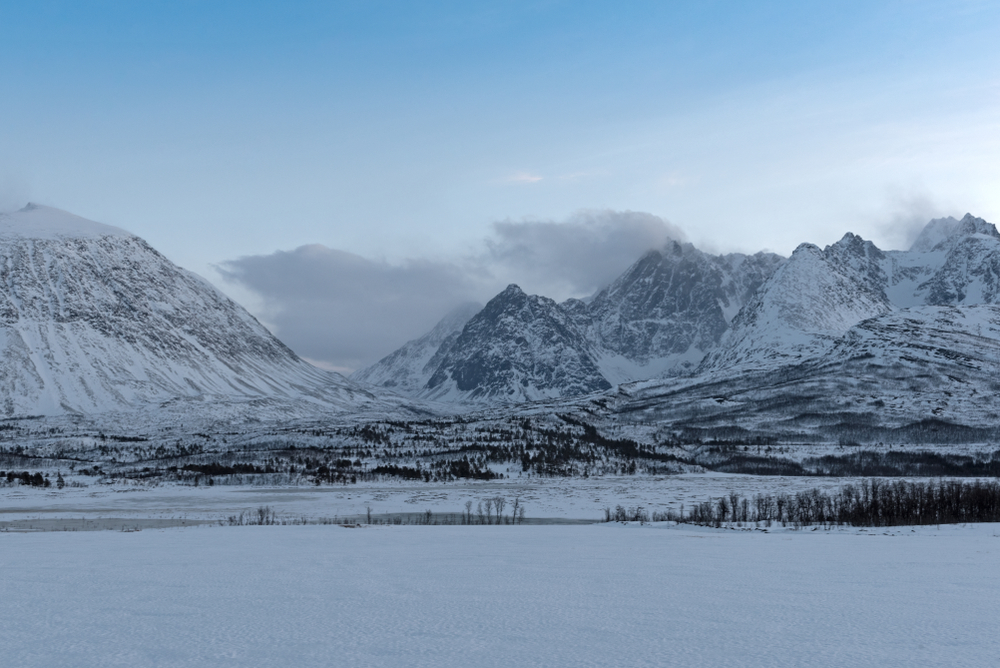Où dormir à Tromsø ? Les 6 meilleures zones et de bons hôtels 14 Vue sur les Alpes de Lyngen, à Lyngen