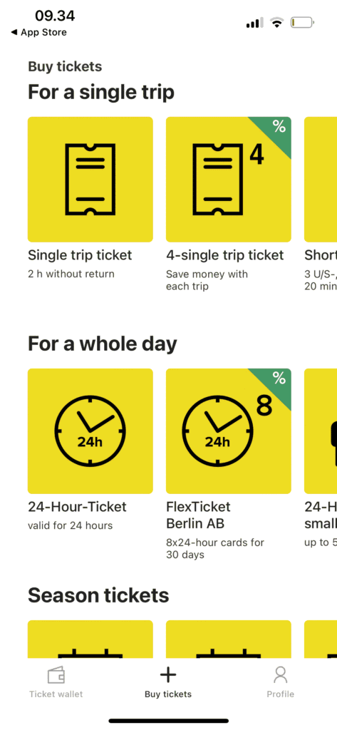 bvg tickets app Appli BVG Tickets