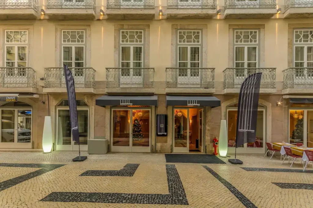 Bel hôtel dans la Baixa de Lisbonne