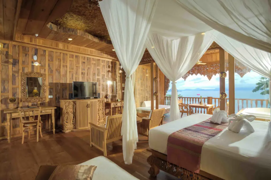 Où dormir à Phuket ? Les 9 meilleurs quartiers et hébergements uniques 🇹🇭 74 Chambre au Santhiya Resort à Koh Yao Yai