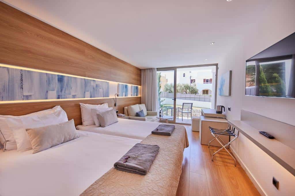 Chambre de l’hôtel Monsuau Cala d’Or Hotel 4 Sup