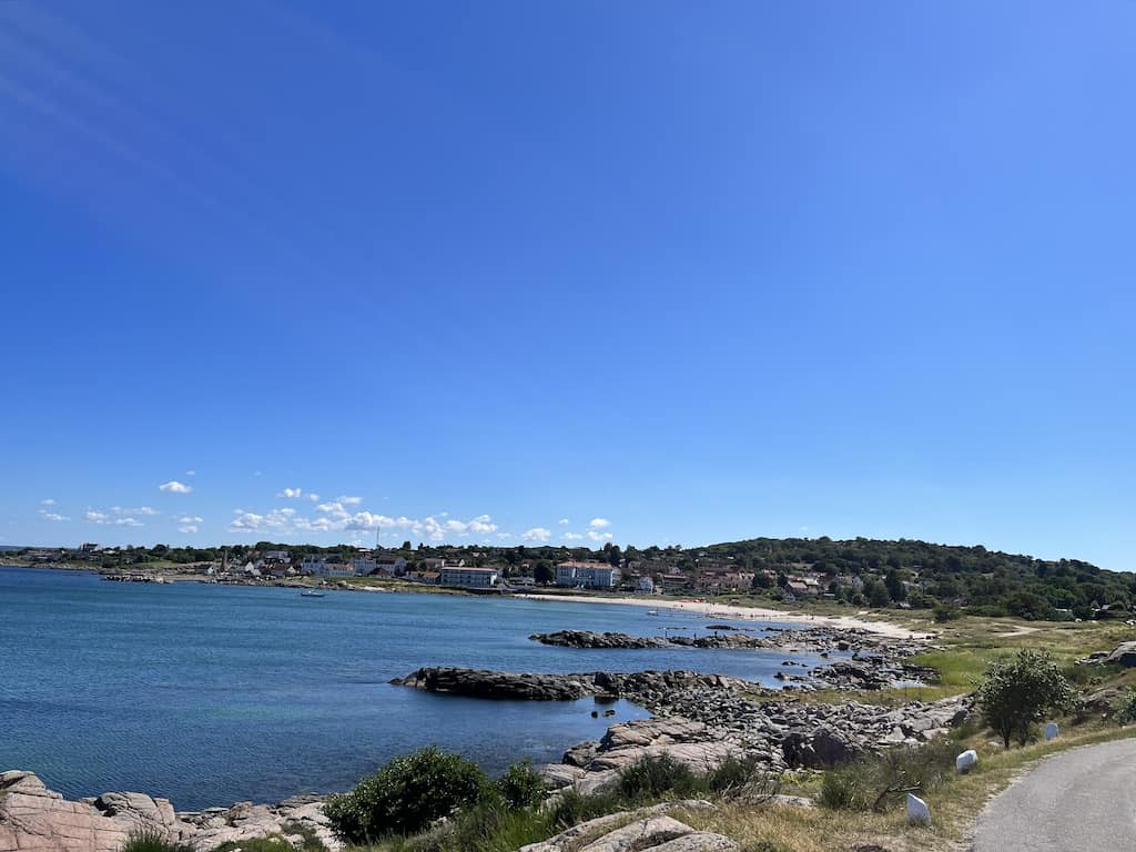 L’île de Bornholm Côte rocheuse et paysage de Bornholm