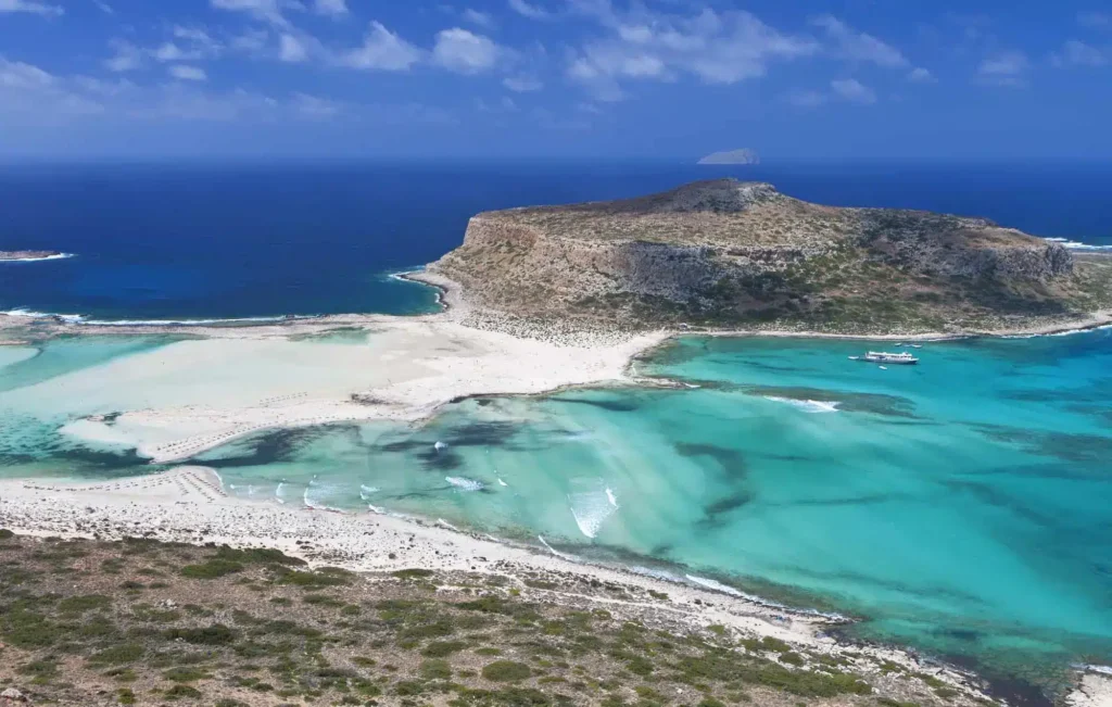 Que faire en Crète, vue sur la côte crétoise