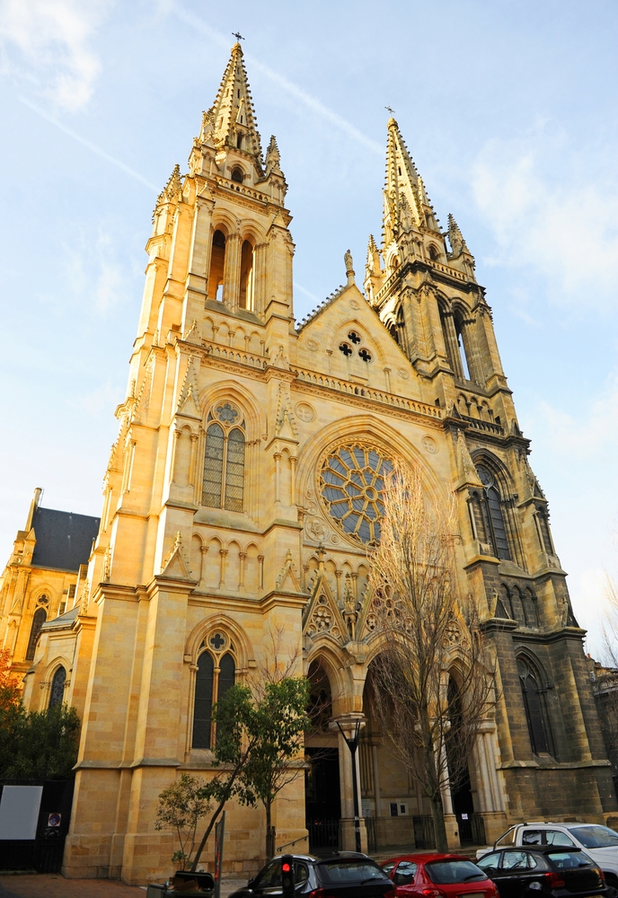 L’église Saint-Louis-des-Chartrons dans le quartier des Chartrons à Bordeaux