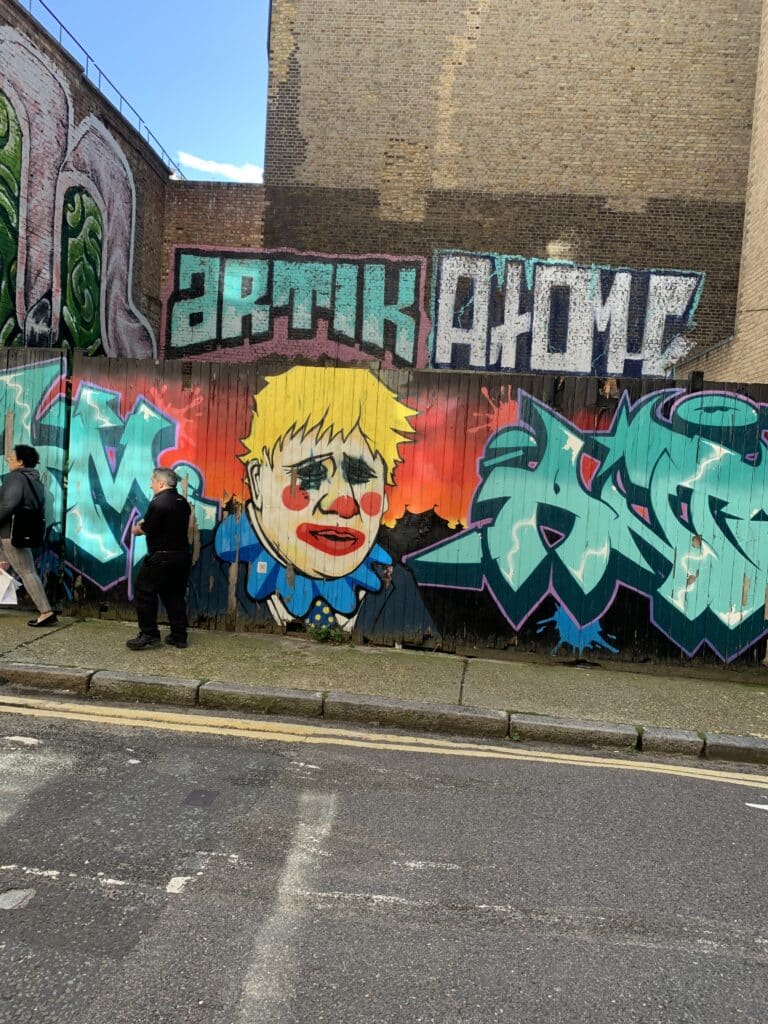 Graffiti à Shoreditch