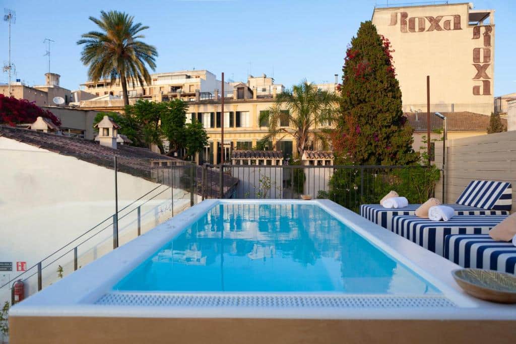 Hôtel avec piscine sur le toit à Palma de Majorque