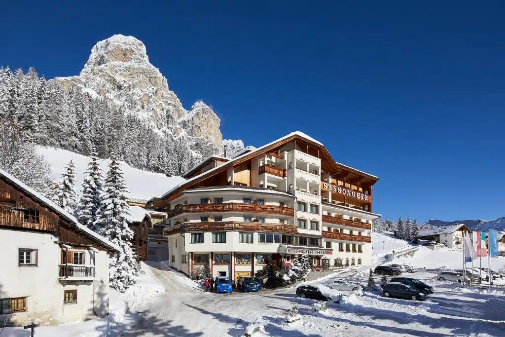 Où dormir dans les Dolomites ? Les 4 meilleures zones et hôtels (+ ceux à éviter) 🇮🇹 18 Hotel Sassongher, hôtel de luxe dans les Dolomites