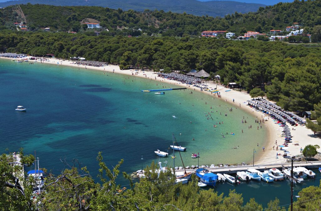 Koukounaries à Skiathos